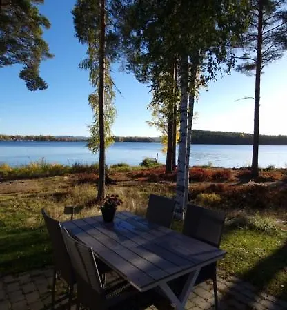 Lakeside Log Cabin Fraemby Udde Falun Exterior foto