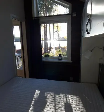 Lakeside Log Cabin Fraemby Udde Falun Exterior foto