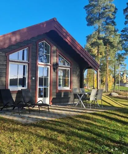 Lakeside Log Cabin Fraemby Udde Falun