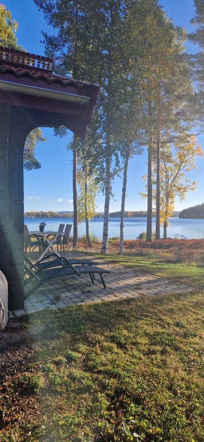 Lakeside Log Fraemby Udde Ferienhaus Falun